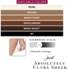 Hanes Absolutely Ultra Sheer Women’s Control Top, Reinforced Toe, Plus Size Tights(Jet)