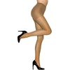 Hanes Alive Women’s Full Support, Control Top, Reinforced Toe Pantyhose(Little Color (Pack of 3))