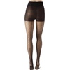 Hanes Script Women’s Fashion Dot Compression Tights for Leg Support, Control Top, Sheer Toe, Black(Black)