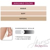 Hanes Silk Reflections Women’s Control Top Toeless Ultra Sheer Pantyhose with Run-Resist(Buff)