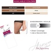 Hanes Silk Reflections Women’s Silky Plus Size Enhanced Toe Knee-High Stockings(Travel Buff)