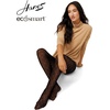 Hanes Women’s EcoSmart Fashion Diamond Outline, Control Top, Sheer Toe, Tights(Black)