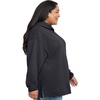 Hanes Women’s Ecosmart Fleece Hoodie, Midweight Sweatshirt for Women, Kanga Pocket(Ebony)