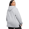 Hanes Women’s Ecosmart Fleece Hoodie, Midweight Sweatshirt for Women, Kanga Pocket(Light Steel)