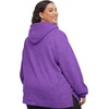 Hanes Women’s Ecosmart Fleece Hoodie, Midweight Sweatshirt for Women, Kanga Pocket(Violet Splendor Heather)