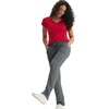 Hanes Women’s French Terry Pants, Pocket Lounge Pants for Women, Lighter-Than-Fleece Loungewear, 31”(Charcoal Heather)