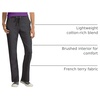 Hanes Women’s French Terry Pants, Pocket Lounge Pants for Women, Lighter-Than-Fleece Loungewear, 31”(Charcoal Heather)