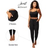 Hanes Women’s Hanes EcoSmart Women’s Joggers(Black)
