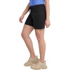 Hanes Women’s Jersey Pocket Shorts, Drawstring Cotton Jersey Shorts, 7″ Inseam(Black)