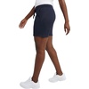 Hanes Women’s Jersey Pocket Shorts, Drawstring Cotton Jersey Shorts, 7″ Inseam(Navy)