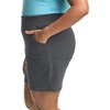 Hanes Women’s Just My Size Cotton Jersey Shorts, Plus Size Pull-on Gym Shorts, 7 inches Inseam(Charcoal Heather)