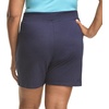 Hanes Women’s Just My Size Cotton Jersey Shorts, Plus Size Pull-on Gym Shorts, 7 inches Inseam(Navy)