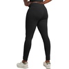 Hanes Women’s Leggings, Ankle-Length Leggings for Women, Stretch Cotton-Spandex Leggings, High Waist, 27″(Black)