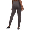 Hanes Women’s Leggings, Ankle-Length Leggings for Women, Stretch Cotton-Spandex Leggings, High Waist, 27″(Charcoal Heather)