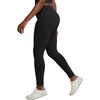 Hanes Women’s Leggings, Ankle-Length Leggings for Women, Stretch Cotton-Spandex Leggings, High Waist, 27″(Red River Clay)