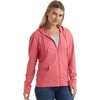 Hanes Women’s Lightweight Full Zip Hoodie, Textured Cotton Zip Up, T-Shirt Hoodie(Briny Pink)
