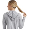 Hanes Women’s Lightweight Full Zip Hoodie, Textured Cotton Zip Up, T-Shirt Hoodie(Dada Gray Pe Heather)