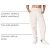 Hanes Women’s Originals Midweight Fleece Joggers, Sweatpants with Pockets, 30″, Plus(Natural)