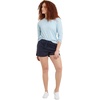 Hanes Womens Originals Shorts, Cotton Jersey Shorts, Gym Shorts for Women, 2.5″, Plus(Athletic Navy)