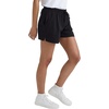 Hanes Womens Originals Shorts, Cotton Jersey Shorts, Gym Shorts for Women, 2.5″, Plus(Black)