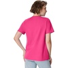 Hanes Women’s Perfect-T Crewneck T-Shirt, Lightweight Cotton Short Sleeve Tee for Women(Amaranth)