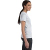 Hanes Women’s Perfect-T Crewneck T-Shirt, Lightweight Cotton Short Sleeve Tee for Women(Ash)