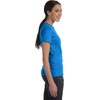 Hanes Women’s Perfect-T Crewneck T-Shirt, Lightweight Cotton Short Sleeve Tee for Women(Bluebell Breeze)