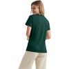 Hanes Women’s Perfect-T Crewneck T-Shirt, Lightweight Cotton Short Sleeve Tee for Women(Deep Forest)