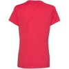 Hanes Women’s Perfect-T Crewneck T-Shirt, Lightweight Cotton Short Sleeve Tee for Women(Heather Red)