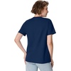 Hanes Women’s Perfect-T Crewneck T-Shirt, Lightweight Cotton Short Sleeve Tee for Women(Navy)