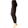 Hanes Women’s Script Footless Tights with X-Temp Technology, Same to Waist, Black(Black)