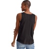 Hanes Women’s Shirts, Women’s Mini-Ribbed Cotton Tank Tops, Women’s Sleeveless T-Shirts, Women’s Tanks(Athletic Navy Heather)