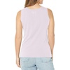 Hanes Women’s Shirts, Women’s Mini-Ribbed Cotton Tank Tops, Women’s Sleeveless T-Shirts, Women’s Tanks(Lilac Wash)