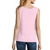Hanes Women’s Shirts, Women’s Mini-Ribbed Cotton Tank Tops, Women’s Sleeveless T-Shirts, Women’s Tanks(Paleo Pink)