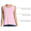 Hanes Women’s Shirts, Women’s Mini-Ribbed Cotton Tank Tops, Women’s Sleeveless T-Shirts, Women’s Tanks(Paleo Pink)