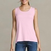 Hanes Women’s Shirts, Women’s Mini-Ribbed Cotton Tank Tops, Women’s Sleeveless T-Shirts, Women’s Tanks(Paleo Pink)