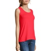 Hanes Women’s Shirts, Women’s Mini-Ribbed Cotton Tank Tops, Women’s Sleeveless T-Shirts, Women’s Tanks(Red Spark)