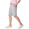 Hanes Women’s Shorts, French Terry Bermuda Pocket Shorts, Jersey Knit Fleece Shorts, Women’s Bermuda Shorts, 11″(Light Steel)