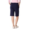 Hanes Women’s Shorts, French Terry Bermuda Pocket Shorts, Jersey Knit Fleece Shorts, Women’s Bermuda Shorts, 11″(Navy)