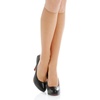 Hanes Women’s Silk Reflections Silky Sheer Knee Highs, Reinforced Toe, Knee-High Stockings(Little Color)