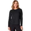 Hanes Women’s Sport Cool Dri Performance Long Sleeve T-Shirt(Black/White/Pink/Blue – 4 Pack)