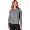 Hanes Women’s Sport Cool Dri Performance Long Sleeve T-Shirt(Grey Heather  Navy Heather teal Ivy  Peri Blue)