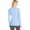 Hanes Women’s Sport Cool Dri Performance Long Sleeve T-Shirt(Light Blue)