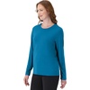 Hanes Women’s Sport Cool Dri Performance Long Sleeve T-Shirt(Underwater Blue)