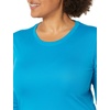 Hanes Women’s Sport Cool Dri Performance Long Sleeve T-Shirt(Underwater Blue)