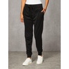 Hanes Womens Sport Performance Fleece Jogger Pants with Pockets(Black Heather/Black Heather)