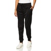 Hanes Womens Sport Performance Fleece Jogger Pants with Pockets(Black Heather/Black Heather)