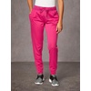 Hanes Womens Sport Performance Fleece Jogger Pants with Pockets(Fresh Berry Solid/Fresh Berry Heather)