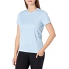 Hanes Womens Sport Performance T-Shirt, Cool Dri Short Sleeve Tee, Moisture Wicking(Light Blue)