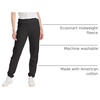 Hanes Women’s Sweatpants, EcoSmart Fleece Joggers, Pocketless Cinched Leg Sweatpants for Women, 30″(Ebony)